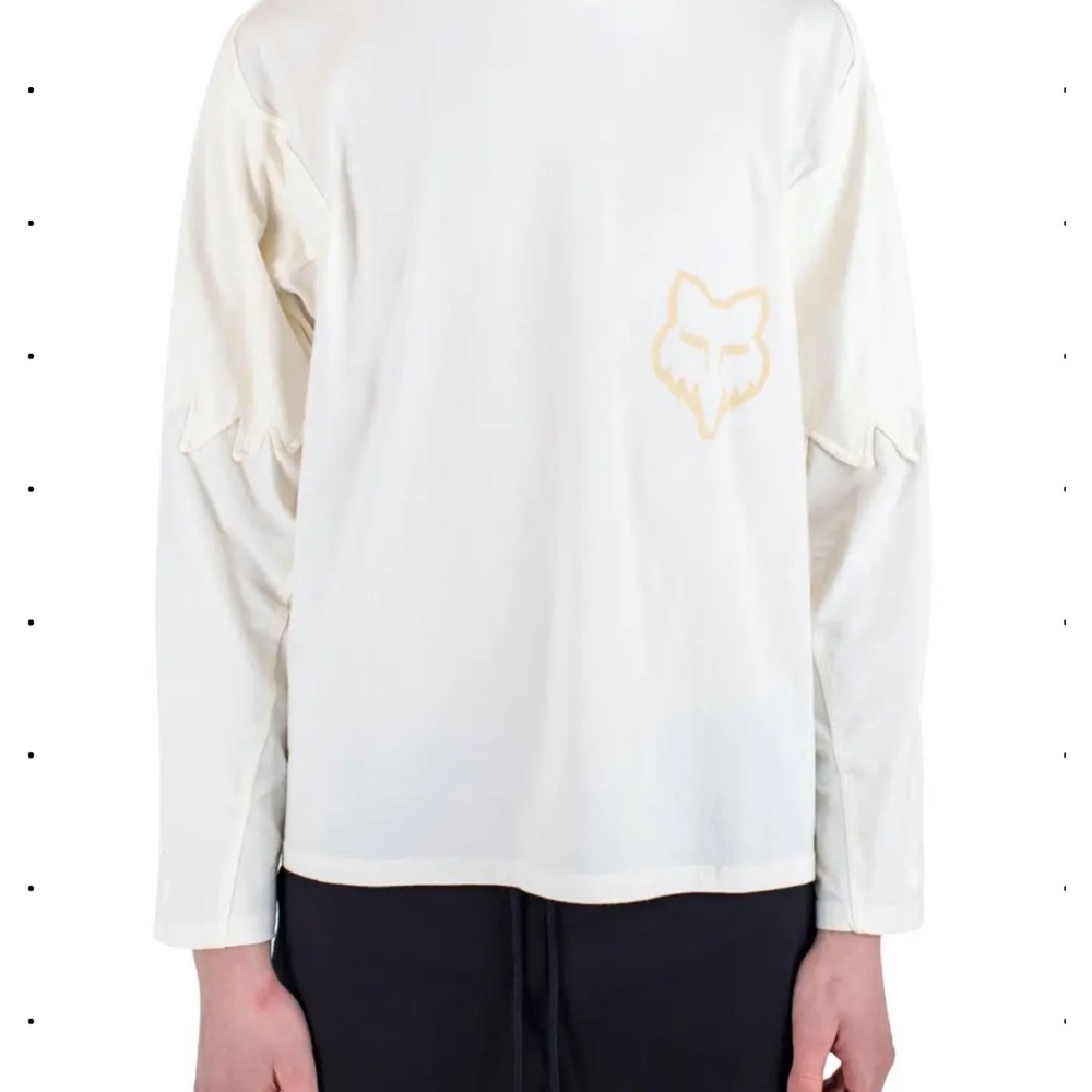Brand New with Tag FOX LS TEE SHIRT - OFF WHITE Size M